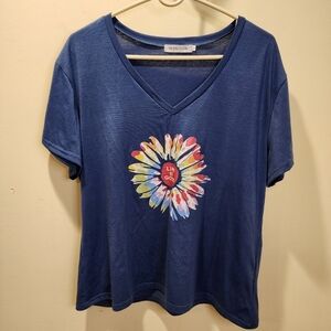 Miss look life is good graphic tshirt size XXL